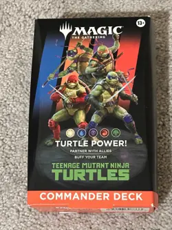 🐢🔥 MTG x Teenage Mutant Ninja Turtles Commander Deck – “Turtle Power!” 🔥🐢 - Image 1