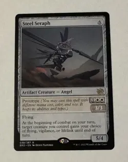 MTG Steel Seraph - The Brothers' War NM - Image 1