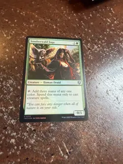 Somberwald Sage #215 (Foil) (NM) Innistrad Remastered INR Magic MTG - Image 1