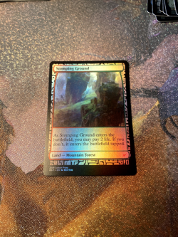 Stomping Ground Foil Fullart Shockland Expedition HIGH QUALITY - Image 1