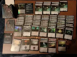 MTG Warhammer 40K Necron Dynasty Commander Deck – Lightly Played, No Sleeves - Image 1