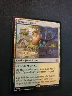Temple Garden Lorwyn Eclipsed NM Magic the Gathering MTG Tcg See Pics - Image 2