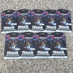 Magic: The Gathering - Tarkir: Dragonstorm Play Booster Packs- MTG Lot of 9 - Image 1