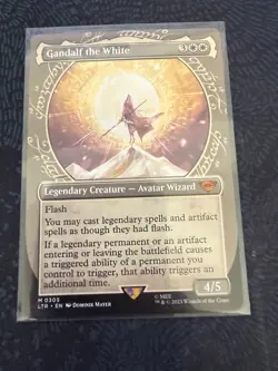 Gandalf the White (Showcase) UB: the LOTR Non-Foil Regular MTG - Image 1