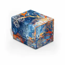 1 Ultimate Guard Sidewinder Coral Places Fiery Reef 100+ Xenoskin Deck Box - Image 1