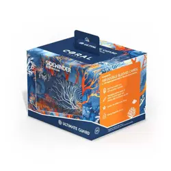 1 Ultimate Guard Sidewinder Coral Places Fiery Reef 100+ Xenoskin Deck Box - Image 4