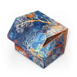 1 Ultimate Guard Sidewinder Coral Places Fiery Reef 100+ Xenoskin Deck Box - Image 5