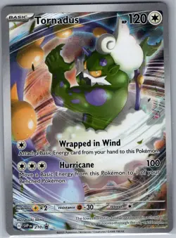 Tornadus SVP 210 SV: Scarlet & Violet Promo Cards - Pokemon Card - NM - Image 1