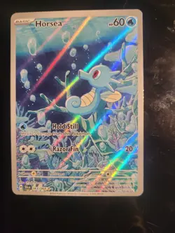 Horsea - 067/064 - Pokemon Shrouded Fable Illustration Rare NM - Image 1
