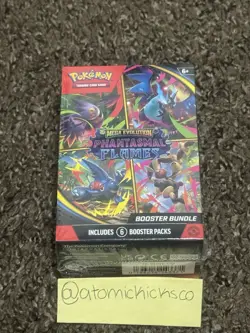 SEALED Pokemon Mega Evolution Phantasmal Flames Booster Bundle !SAME-DAY-SHIP! - Image 2