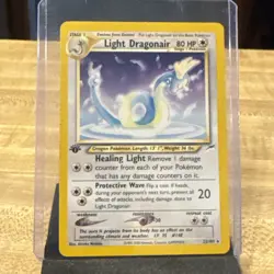 Light Dragonair Neo Destiny First Edition Rare 22/105 Pokemon TCG - Image 1