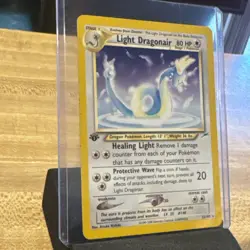 Light Dragonair Neo Destiny First Edition Rare 22/105 Pokemon TCG - Image 2