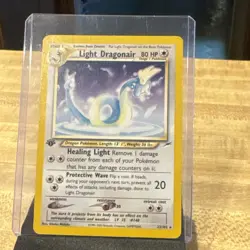 Light Dragonair Neo Destiny First Edition Rare 22/105 Pokemon TCG - Image 3