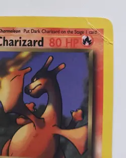 Pokemon TCG Dark Charizard 21/82 Base Set Non-Holo Rare Card LP - Image 3
