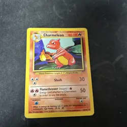 Pokemon TCG Charmeleon Base Set 24/102 Regular Unlimited Uncommon D10 - Image 3