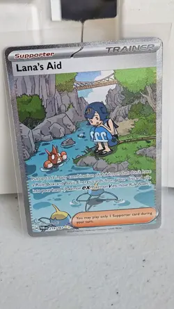 Lana's Aid 219/167 Sv06: Twilight Masquerade Holo Trainer SIR [Pokemon TCG] - Image 1