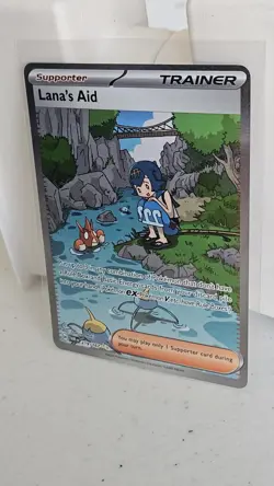 Lana's Aid 219/167 Sv06: Twilight Masquerade Holo Trainer SIR [Pokemon TCG] - Image 3