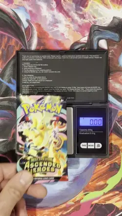 22.82 HEAVY Pokemon Ascended Heroes Booster Pack NEW AND SEALED - Image 2