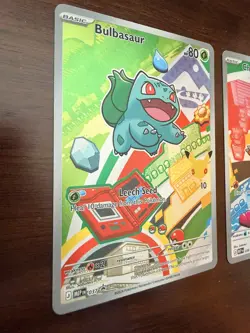 Pokemon TCG First Partner Illustration Collection Kanto GEN 1 ALL Starters - Image 3