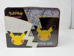 Pokemon TCG Celebration 25th Anniversary Collector’s Chest Lunch Box Tin Sealed - Image 4