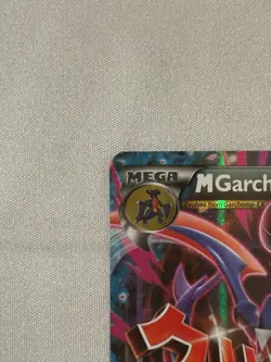 2016 POKEMON XY BLACK STAR PROMO M GARCHOMP EX #XY168 HOLO NM (EN) - Image 2