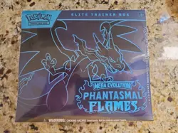 Pokemon Mega Evolution Phantasmal Flames Elite Trainer Box ETB New Sealed - Image 1