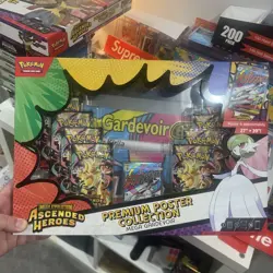 Pokemon Ascended Heroes Premium Poster Collection Gardevoir New SHIPS TODAY - Image 1