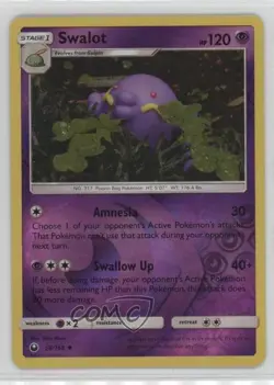 Swalot Reverse Foil Pokemon Sun & Moon Celestial Storm #58 - Image 1