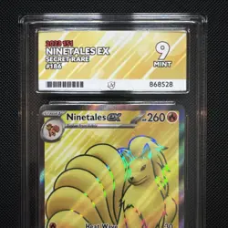 Ninetales EX Full Art Rare 186/165 Scarlet & Violet 151 - Pokemon TCG - Ace 9 - Image 2
