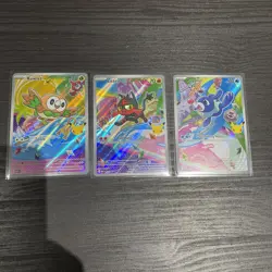 Rowlet, Litten, Popplio MEP 045 044 043 - First Partner Promo Pokemon TCG NM - Image 1