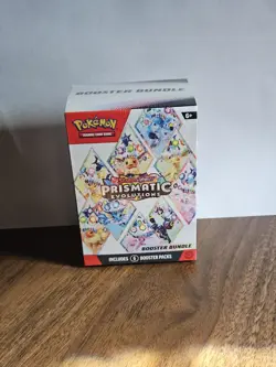 Pokemon TCG: S&V Prismatic Evolutions Booster Bundle (6pks) Factory Sealed - Image 1