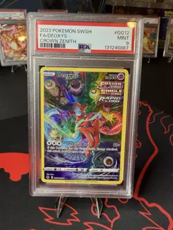 Pokemon Sword & Shield Crown Zenith - Deoxys #GG12/GG70 PSA Graded Mint 9 - Image 1