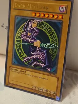 1996 YuGiOh 1st Edition Dark Magician #SDY-006 LP - Image 2