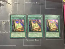 Toon Table of Contents (3x) TP6-EN002 Tournament Pack 6 Super Rare NM Yugioh - Image 1