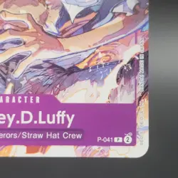One Piece Monkey.D.Luffy P-041 Promo - Image 5