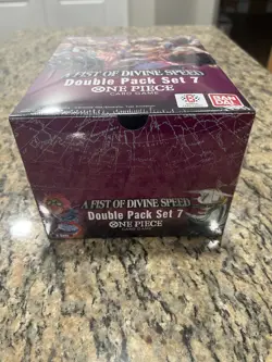 Sealed ONE PIECE DOUBLE PACK SET DISPLAY A FIST OF DIVINE SPEED ENG OP11 - Image 4