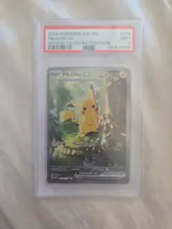 2026 POKEMON ASC EN-ASCENDED HEROES SPECIAL ILLUSTRATION RARE PIKACHU EX PSA 9 - Image 2