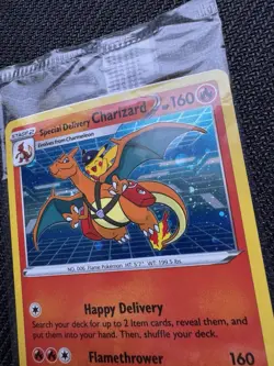 Special Delivery Charizard SWSH075 Pokemon Center Promo Sealed - Image 3