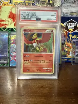 Pokemon TCG Ho-Oh 9/95 Call of Legends Holo Rare PSA 9 - Image 1