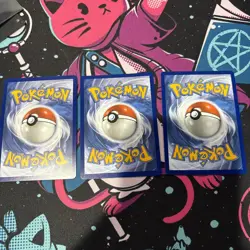 Pokemon first partner illustration. Gen 1 Promos 037, 038, 039 NM - Image 2