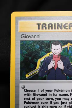 Giovanni 18/132 1st Edition NM Gym Challenge Holo Pokemon TCG - Image 2