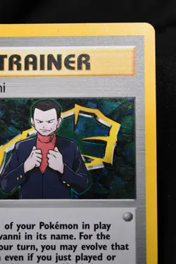 Giovanni 18/132 1st Edition NM Gym Challenge Holo Pokemon TCG - Image 3
