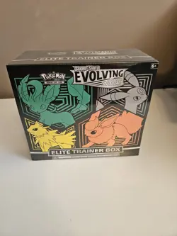 Pokemon Sword & Shield Evolving Skies Elite Trainer Box / Etb - Image 1