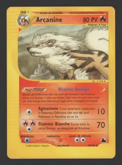 Arcanine Skyridge 3/144 ITA – Carta Pokemon Rara - Image 1