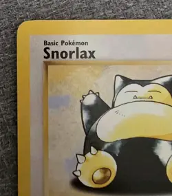Snorlax 30/130 Non Holo Rare Base Set 2 Pokemon Card MP/HP Moderate To Heavy - Image 4