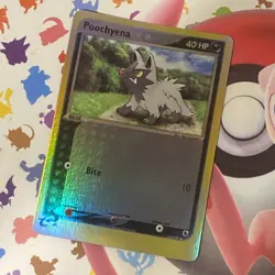 Pokemon Poochyena Reverse Holo 63/109 EX Ruby & Sapphire NM - Image 2