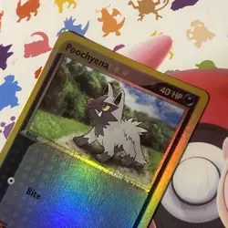 Pokemon Poochyena Reverse Holo 63/109 EX Ruby & Sapphire NM - Image 4