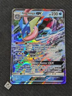 Greninja GX 24/131 - Forbidden Light Ultra Rare Holo Pokemon TCG HP - Image 1
