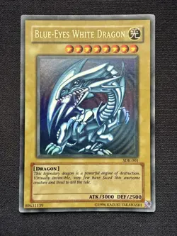 Yu-Gi-Oh! "Blue-Eyes White Dragon" SDK-001 | Ultra Rare | Unlimited | NM - Image 1
