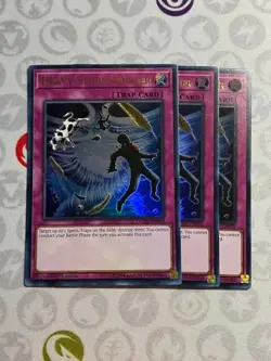 3x Heavy Storm Duster - DUDE-EN050 - Ultra Rare (VLP-NM) Yugioh Playsets - Image 1